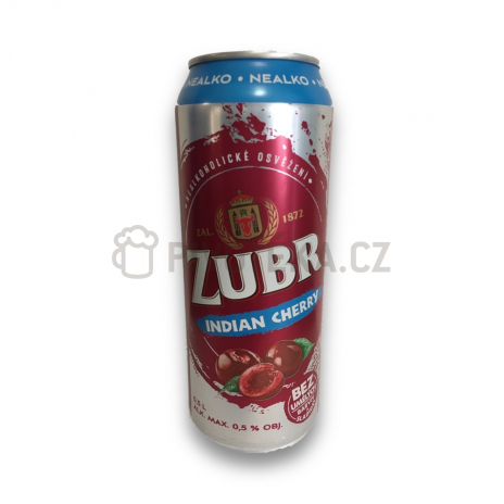 Zubr indian cherry  0,5l plech
