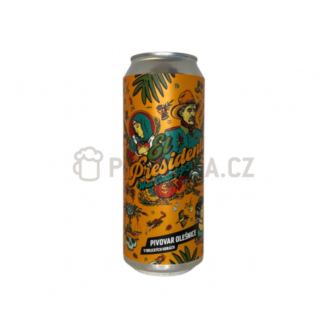 El Presidente 14 0,5l plech pivovar Agent