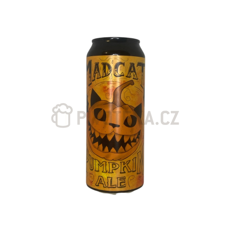 Pumpkin ale 12  0,5l plech Mad Cat