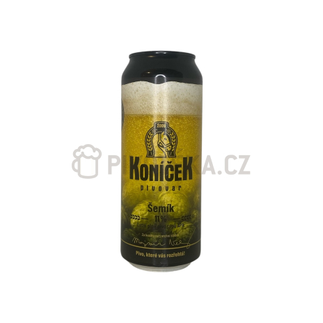 Šemík 11 0,5l plech Koníček
