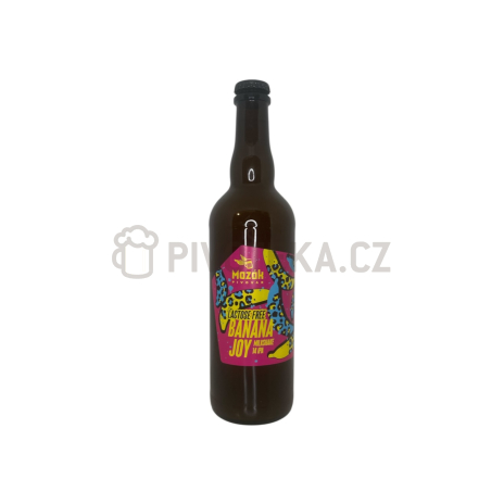 Banana joy Milkshake IPA 14 0,7l pivovar Mazák