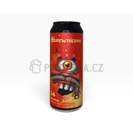 Skyclop 0,5l plechovka pivovar Brewnicorn