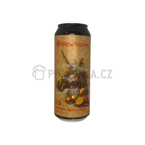 Pumpkin spice latte 0,5l plechovka pivovar Brewnicorn
