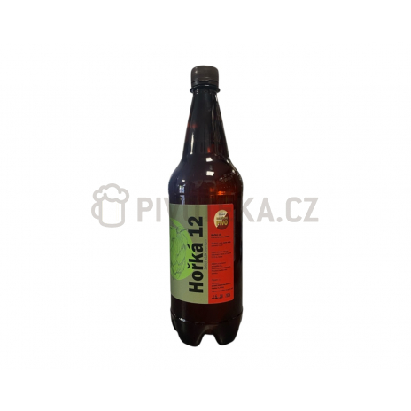 Dalešice Hořká 12 PET  1l Dalešické pivo