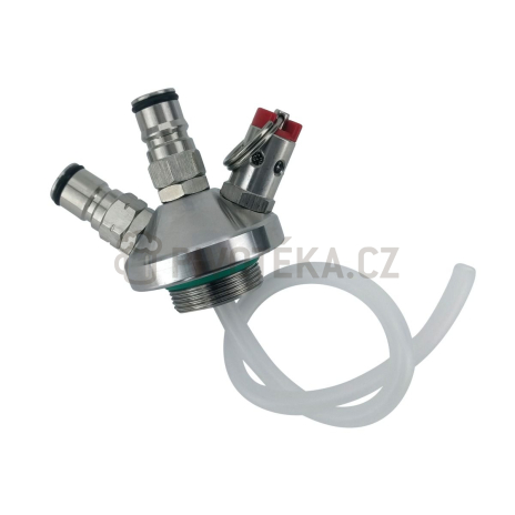 Mini Keg Ball Lock – čepovací hlava s 8mm silikonovou hadičkou