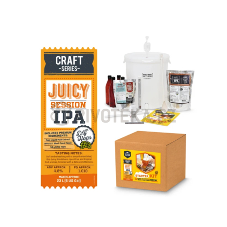 Mangrove Jack's Juicy Session IPA - kompletní sada na výrobu 23 l piva