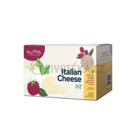 Mad Millie Italian Cheese Kit - sada na výrobu mozzarelly, ricotty a italských sýrů