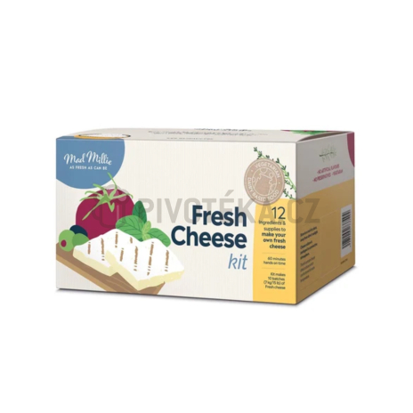 Mad Millie Fresh Cheese Kit - sada na výrobu domácích čerstvých sýrů až 7 kg