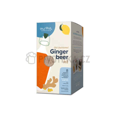 Mad Millie Ginger Beer Kit – sada na výrobu domácího zázvorového piva 4,5 l