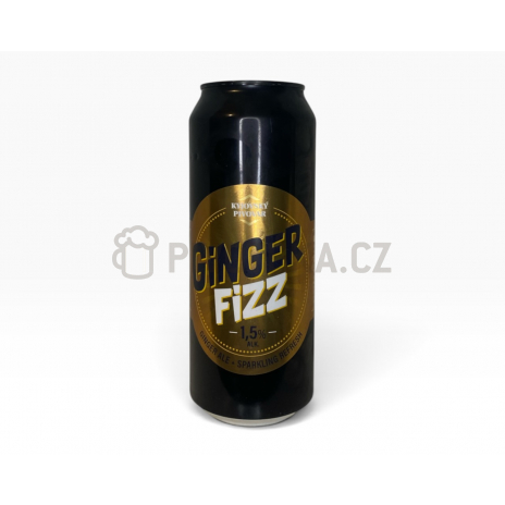 Ginger Fizz 1,5% 0,5l plech Kyjovský pivovar