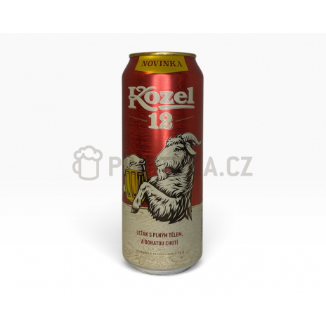 Velkopopovický Kozel 12 0,5l plechovka