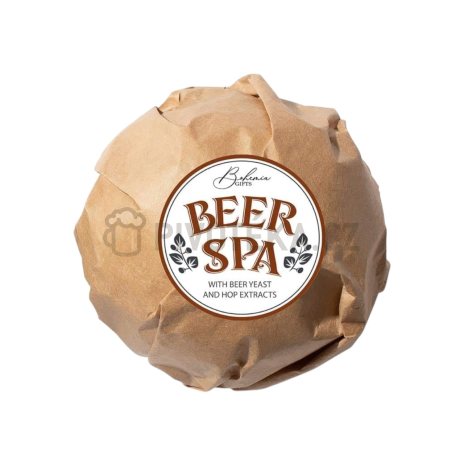 Beer Spa pivní kosmetická sada pěnivé a šumivé bomby do vany 2×110 g