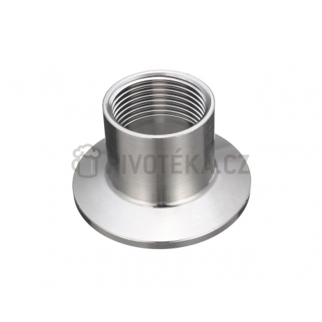 Adaptér Tri-Clamp 1,5" (50,5 mm) na vnitřní závit 3/4" – nerez 304