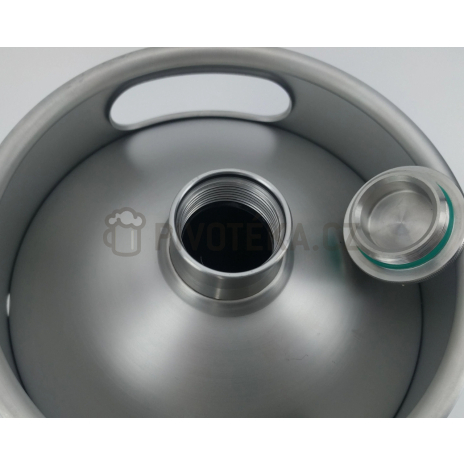 KegLand Mini Keg 10 l – nerezový soudek na pivo