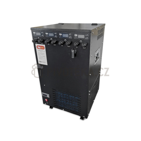 Glykolový chladič JoinTech G40 – 4 nezávislá čerpadla, digitální regulace, 400 W
