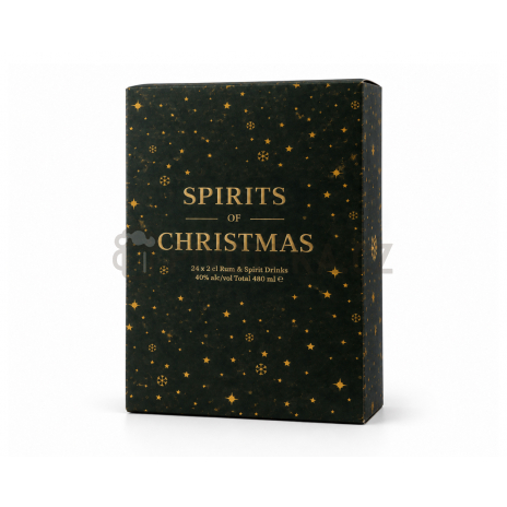 Spirits of Christmas rumový adventní kalendář 24 × 0,02 l 40 %