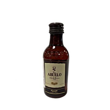 Abuelo MINI rum 12 Y.O. miniatura 40% 0,05l (holá láhev)
