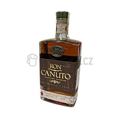 Ron Canuto 7 Aňos 40% 0,7l (karton)