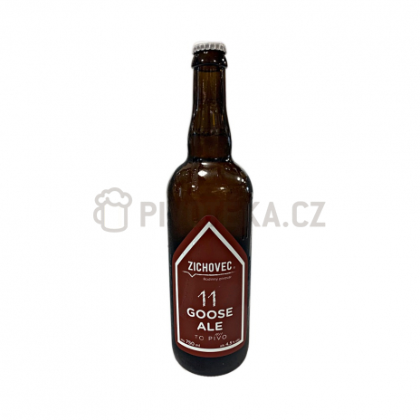 Goose Ale 11° 0,7l pivovar Zichovec