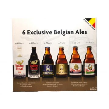Exklusive Belgian ales set 6 x 0,33