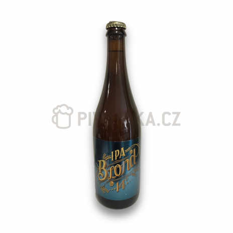Blond ipa 14° 0,7l pivovar Krušnohor