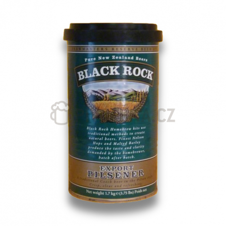 Export pilsner 1,7kg  mladinový koncentrát Black rock
