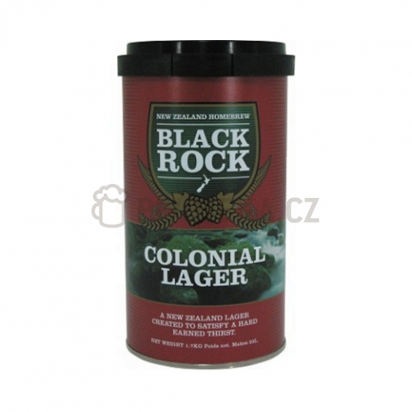 Colonial lager 1,7kg mladinový koncentrát Black rock