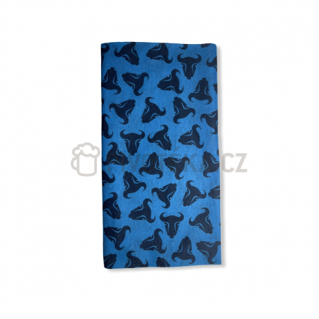 Multifunkční šátek Zubr modrý