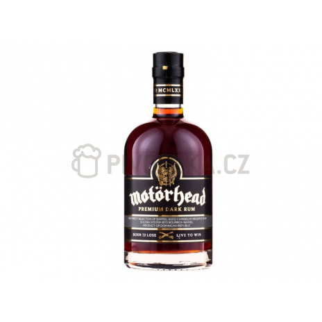 Motorhead Dark Rum 8y 0,7l 40%  (holá láhev)