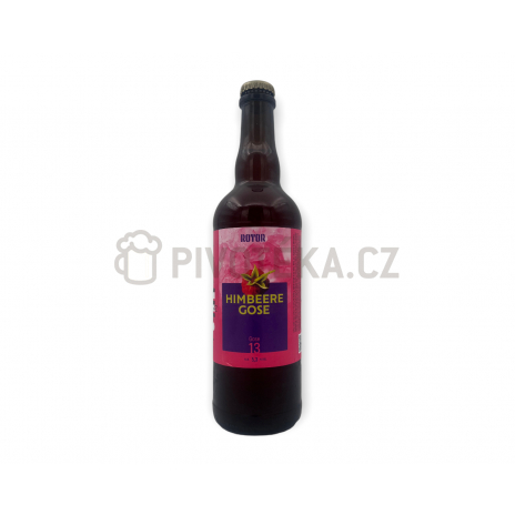 Raspberry Gose 13° 0,7l pivovar Rotor