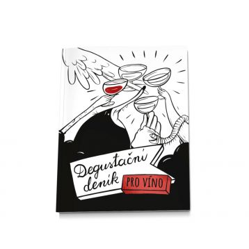 Degustační kapesní deník pro víno A6