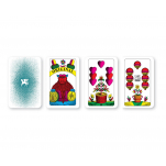 Hrací karty Mariáš jednohlavý mini koník No.1651
