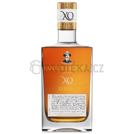 Santos Dumont Rum Elixir 0.7l 40% (holá láhev)