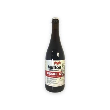 Muflon Red ale 13° 0,7l pivovar Kunratice