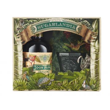 Don Papa Rum Baroko Gift Box hrníček  0,7l 40% (dárkové balení)