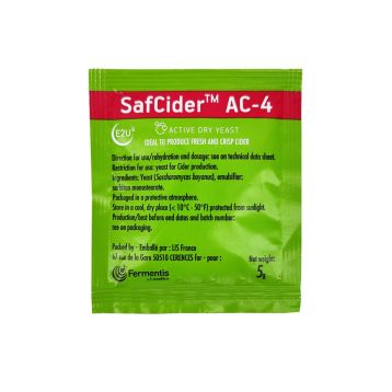 SafCider AC-4 kvasnice cider 5g Fermentis