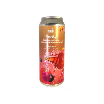 Pretty Strawberry, Cherry, Blackcurrant & Maple syrup 18° 0,5l plechovka