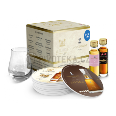 A.H. Riise Tasting Kit 2023 no.2 Henriette Yellow set 9x 0,02l + sklenice ZDARMA