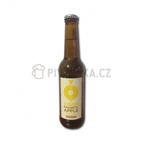 Cider magnetic apple hruškový 4%  0,33l