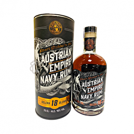 Austrian empire Navy rum 18y tuba  0,7l 40%