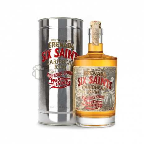 Six Saints Rum 41,7% 0,7l (tuba)