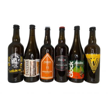 Degustační krabice 6x 0,7l Ležák