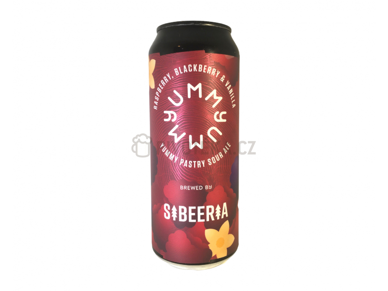 Yummy Iron Raspberry Yummy Raspberry 20 0,5l plech pivovar Sibeeria | PIVOTÉKA s.r.o.