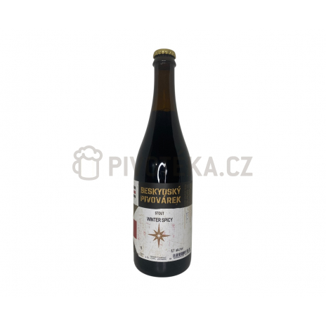 Winter spicy stout 13 0,7l Beskydský pivovárek