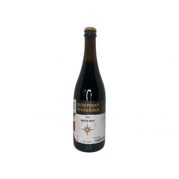 Winter spicy stout 13 0,7l Beskydský pivovárek