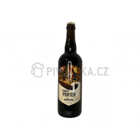 Fíkový porter 17  0,7l Rampušák