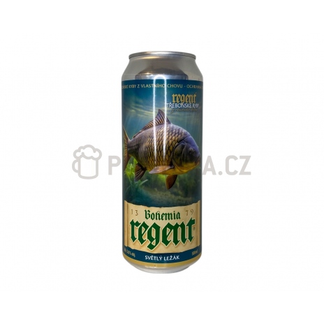 Regent 12 RYBY Kapr 0,5l plech Regent