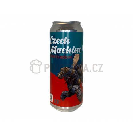 Czech machine 9  0,5l plech pivovar Clock