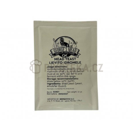 Kvasnice medovina George’s Mead Yeast – 10 g