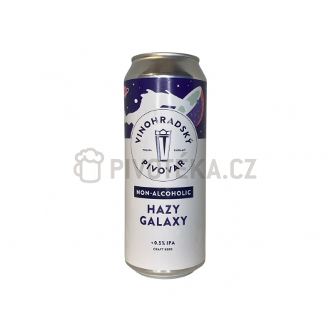 Nealko Hazy Galaxy 0,5l plechovka  Vinohradský pivovar